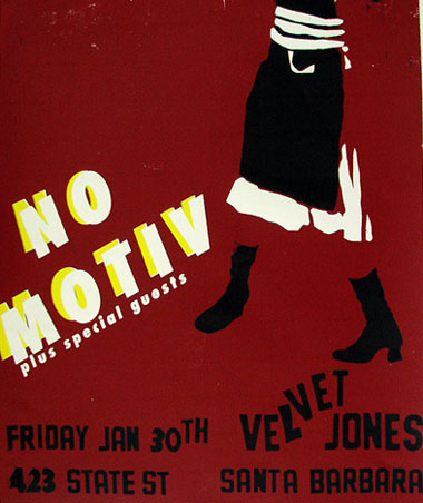 Velvet Jones, Santa Barbara CA, 1/30/4